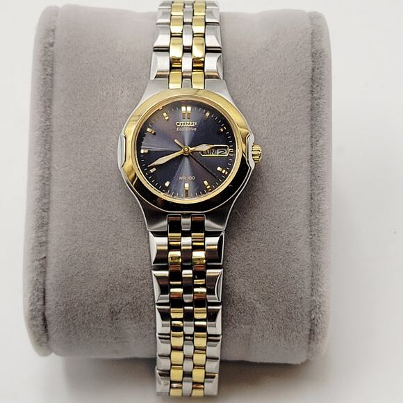 Citizen Women's Eco-Drive Corso Blue Dial Watch E00-S044359 - Picture 7 of 14